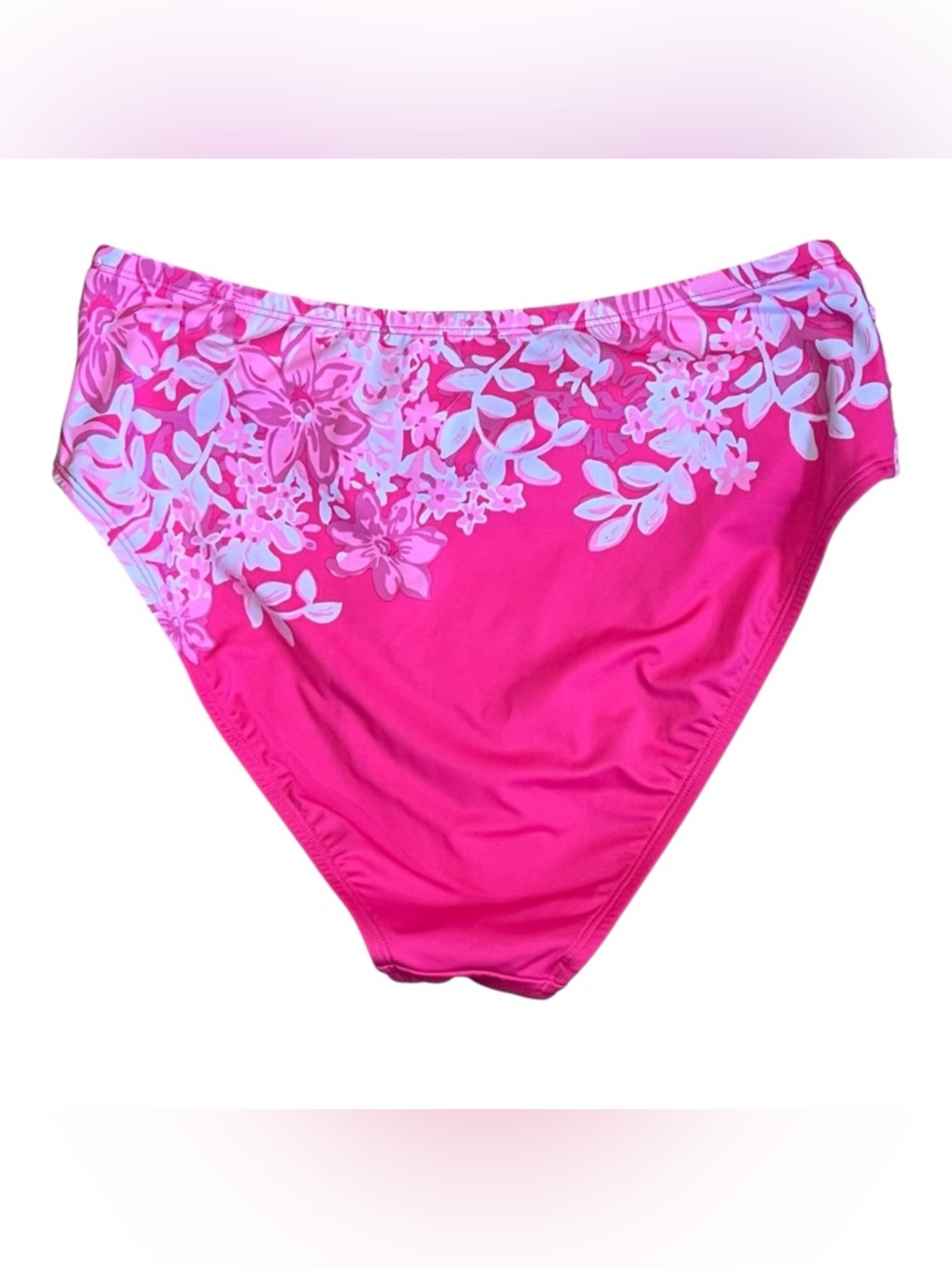 Lilly Pulitzer Women’s 10 Pink White Two Piece Bandeau Bikini Set Aislyn Yarrow - Picture 10 of 12